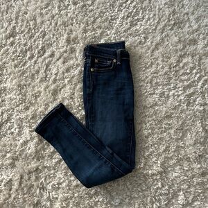 7 For Mankind Girl's 5 Pocket Skinny Stretch Jean, Size 10